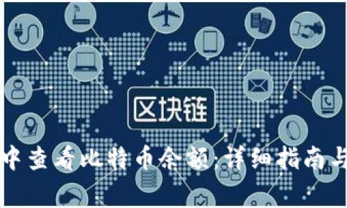 如何在TP钱包中查看比特币余额：详细指南与常见问题解答